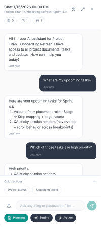 AI Chatbot assistant